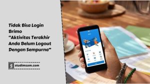 brimo aktivitas terakhir Anda belum Logout dengan sempurna