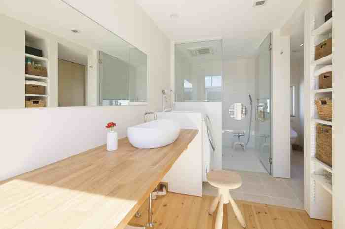 Kamar mandi minimalis Scandinavian