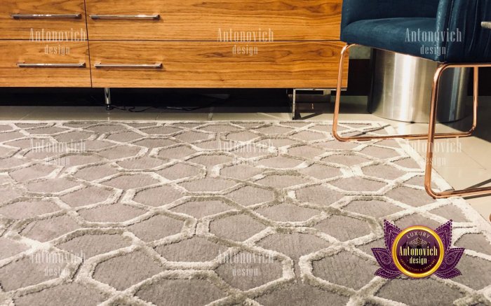 Luxury design carpets tiles modern materials