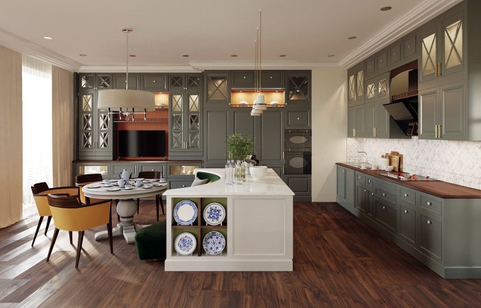 Dapur cantik ala American Classic