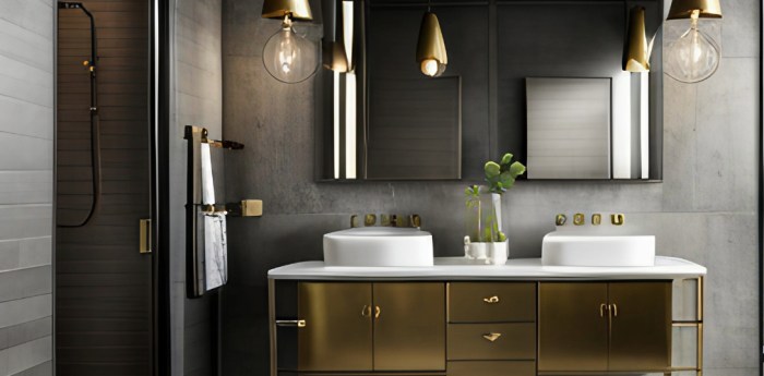 Bathroom industrial designs design chic classic